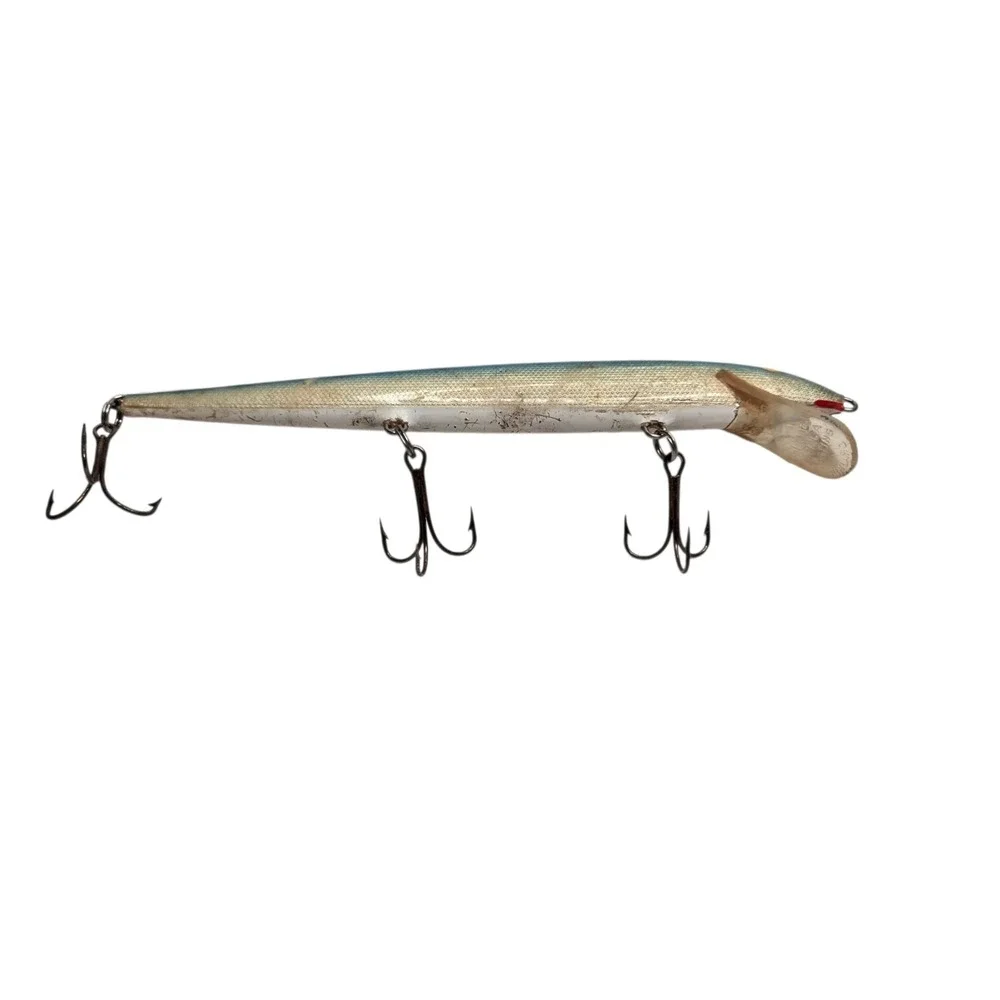 Vintage RAPALA Original Floating F-18 Fishing Lure in Blue